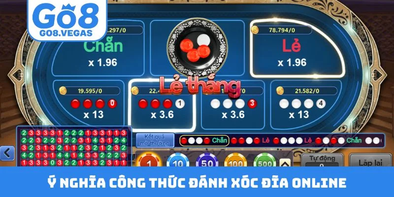 Công Thức Đánh Xóc Đĩa Online GO8 Giành Chiến Thắng Lớn