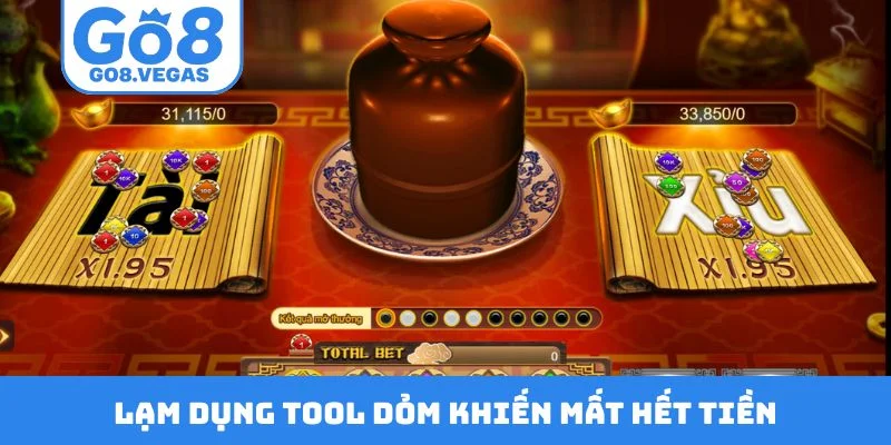 Lạm dụng tool dỏm khiến mất hết tiền